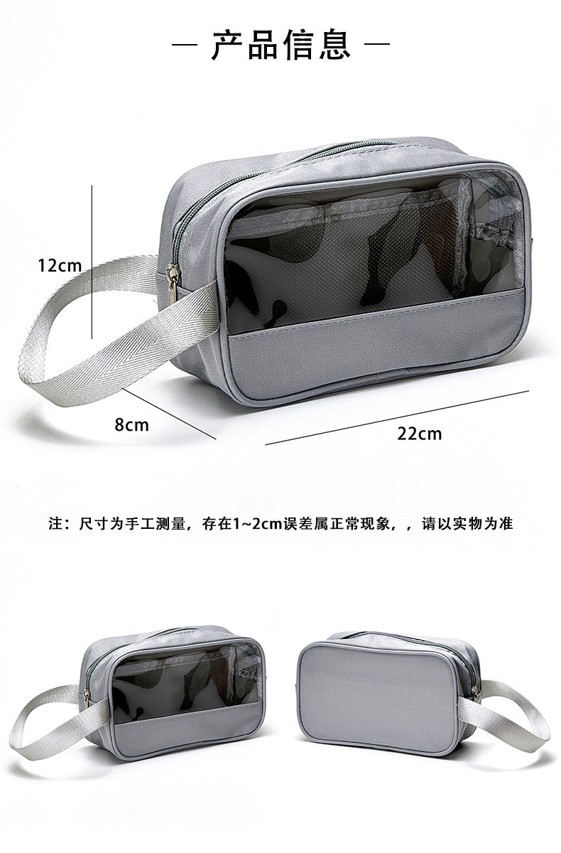 Clear pvc Travel Toiletry Bag
