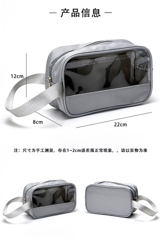 Clear pvc Travel Toiletry Bag